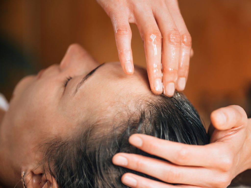 Indian head massage